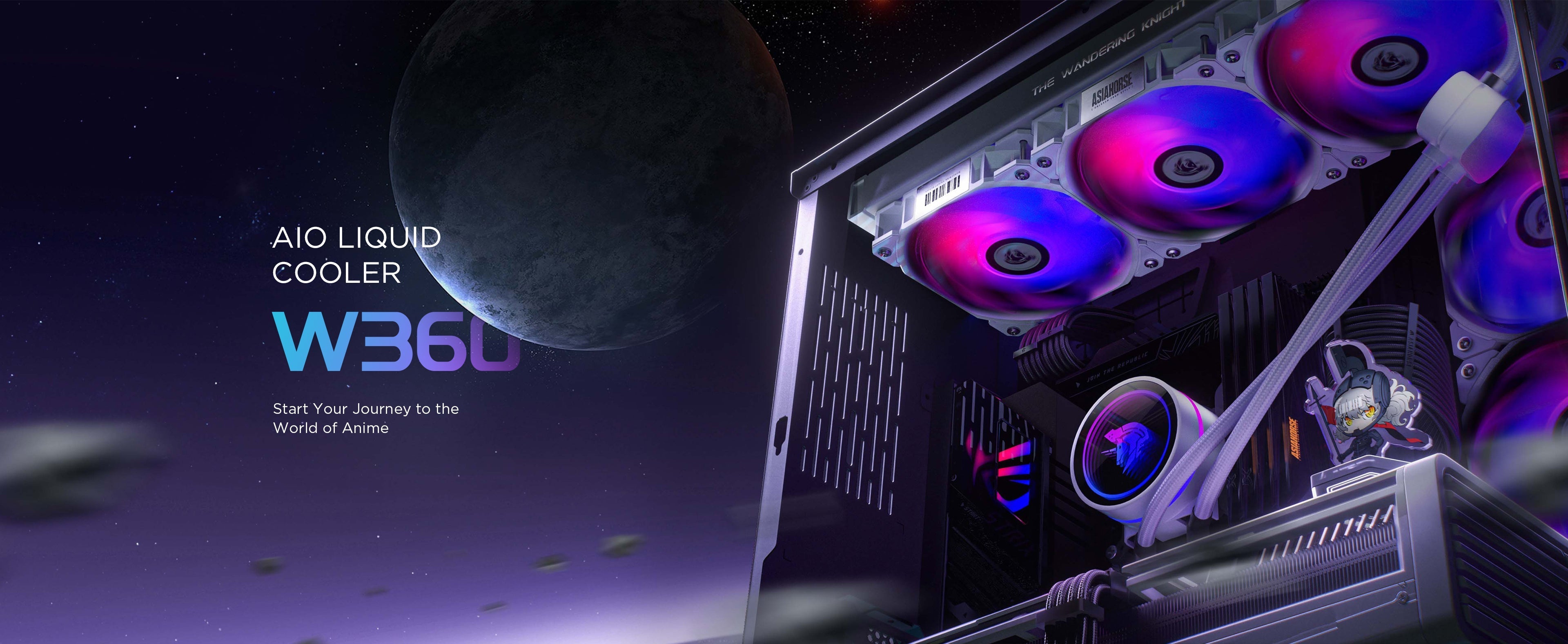 Asiahorse Wandering Knight W360 Liquid CPU Cooler Review