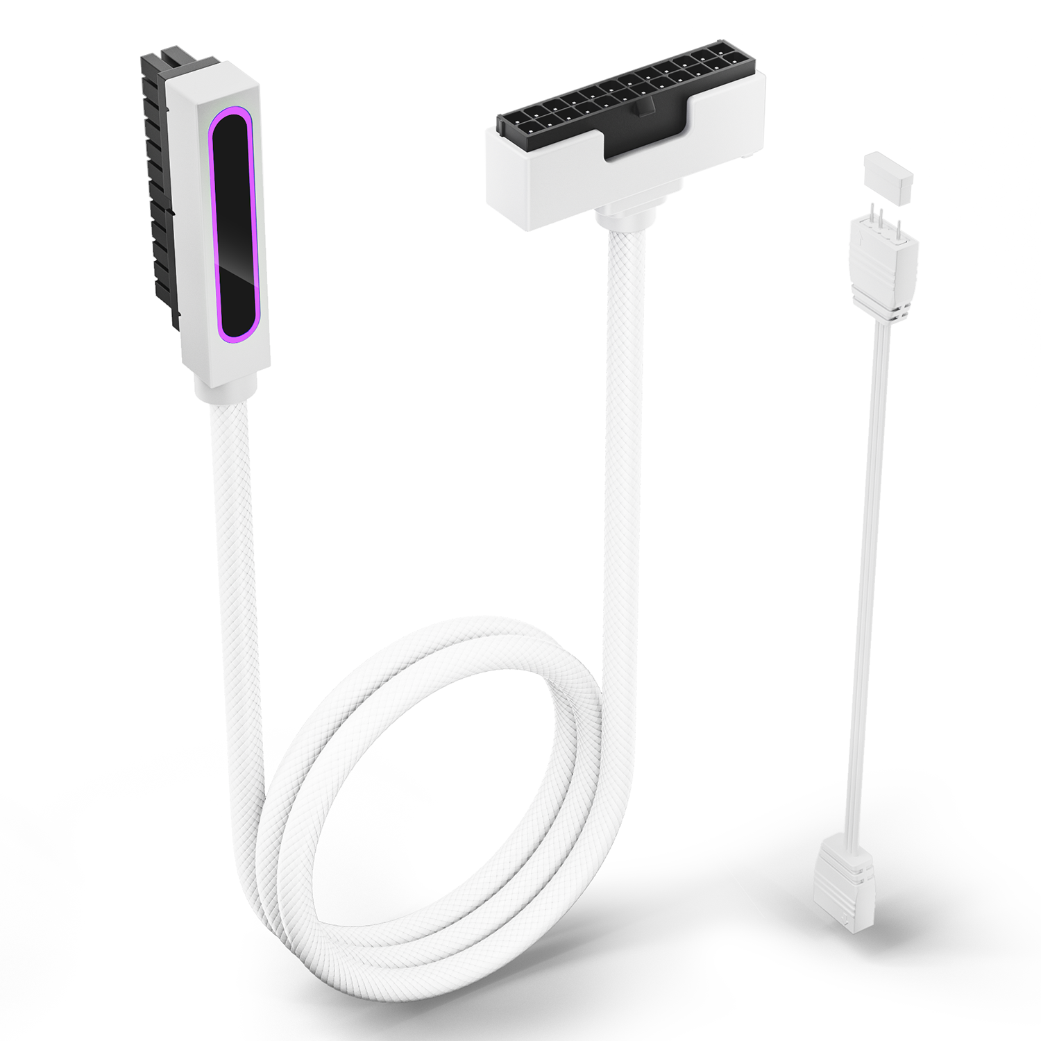 Hydrus ARGB PSU Extension Cable (24PIN 30CM / 8PIN-CPU 30CM / 8PIN-GPU 30CM / 16PIN-A 50CM)