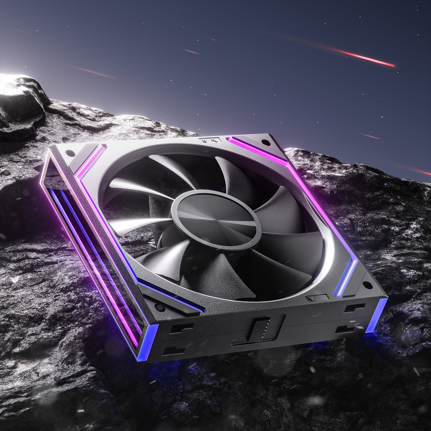 DAWN 120mm Daisy Chain PWM Fans (3-Pack)