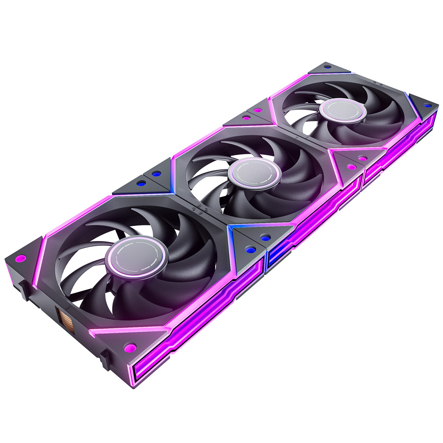 NYOTA Ultra 120mm Daisy Chain PWM Fans (3-Pack)