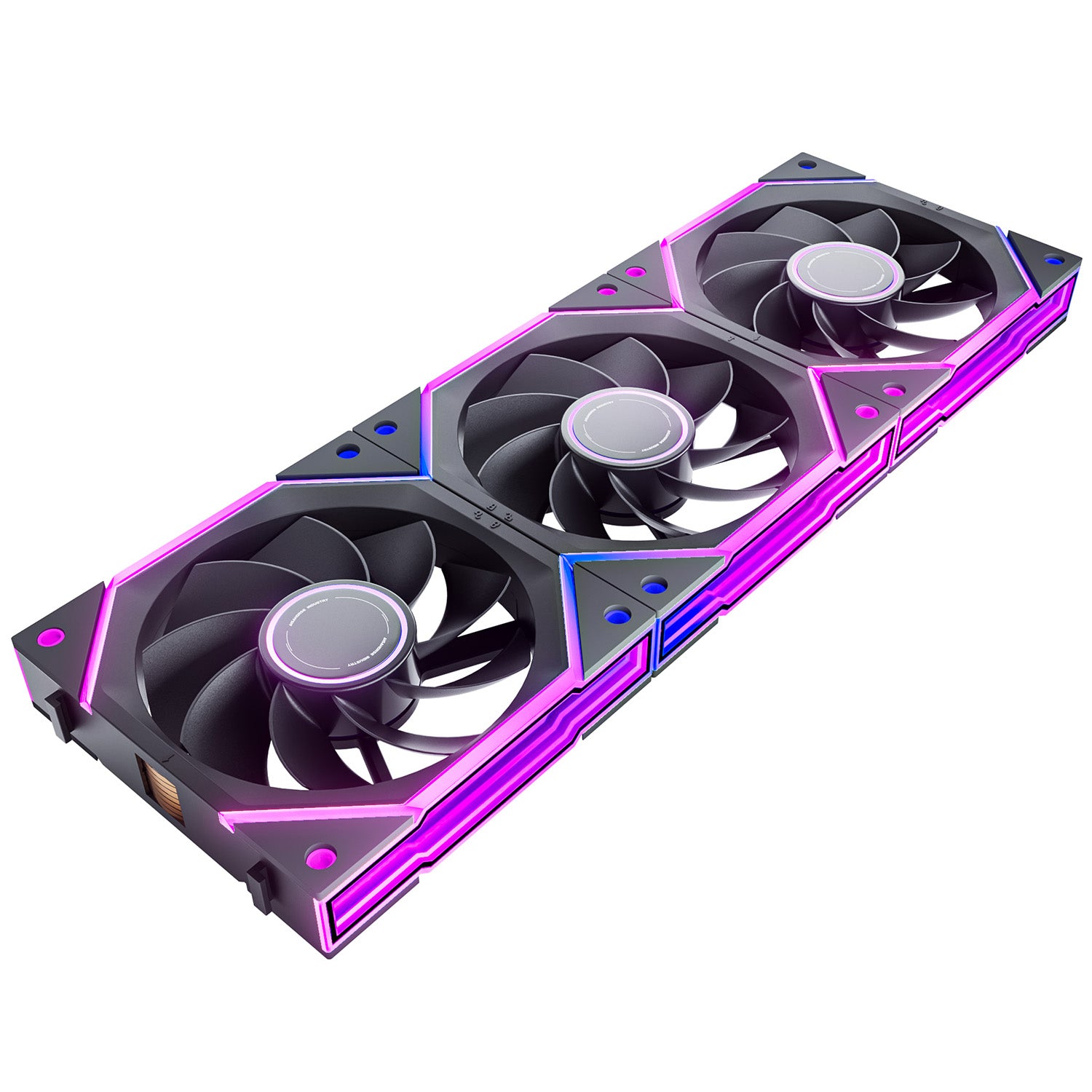 NYOTA Ultra 120mm Daisy Chain PWM Fans (3-Pack)