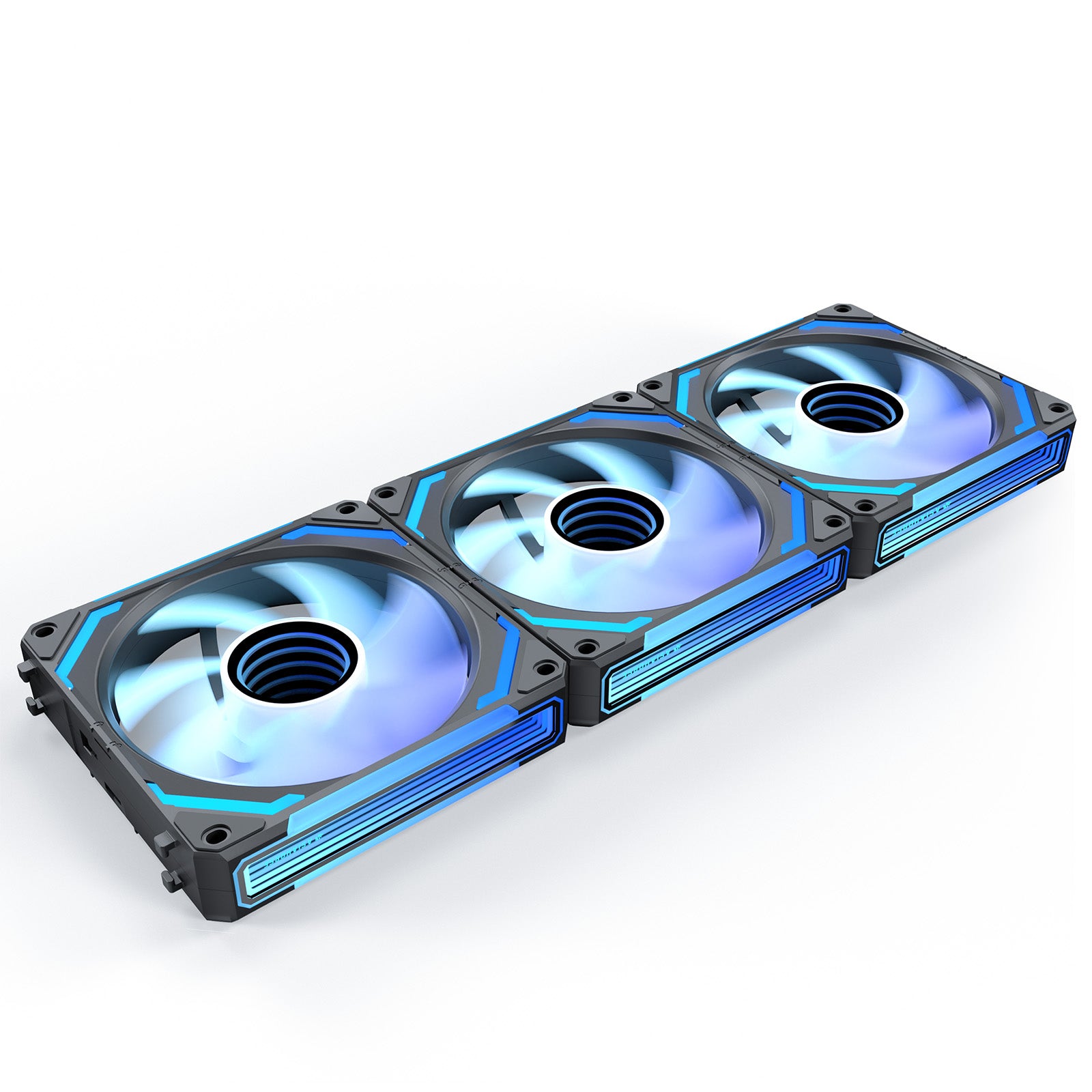 COSMIQ RGB 120mm Daisy Chain PWM Fan (3-Pack)