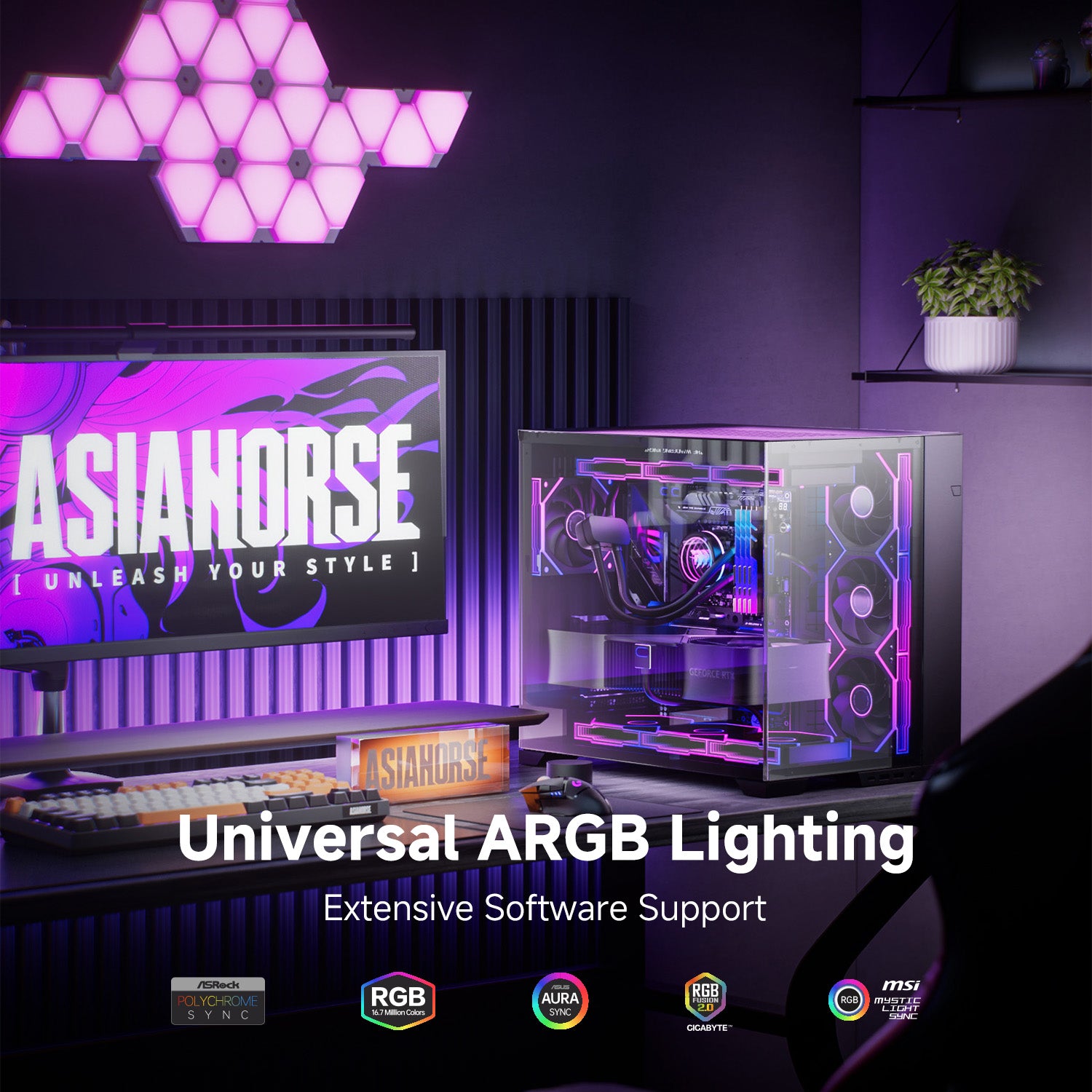 NYOTA Ultra 120mm Daisy Chain PWM Fans (3-Pack)