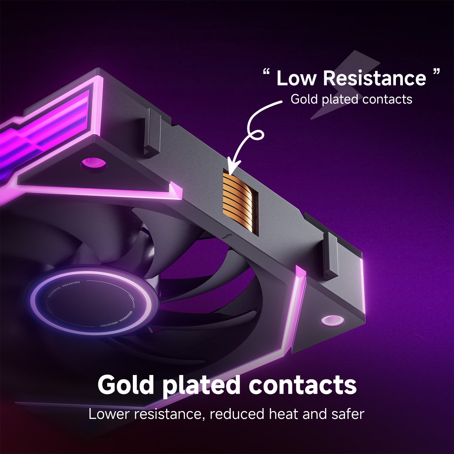 NYOTA Ultra 120mm Daisy Chain PWM Fans (3-Pack)