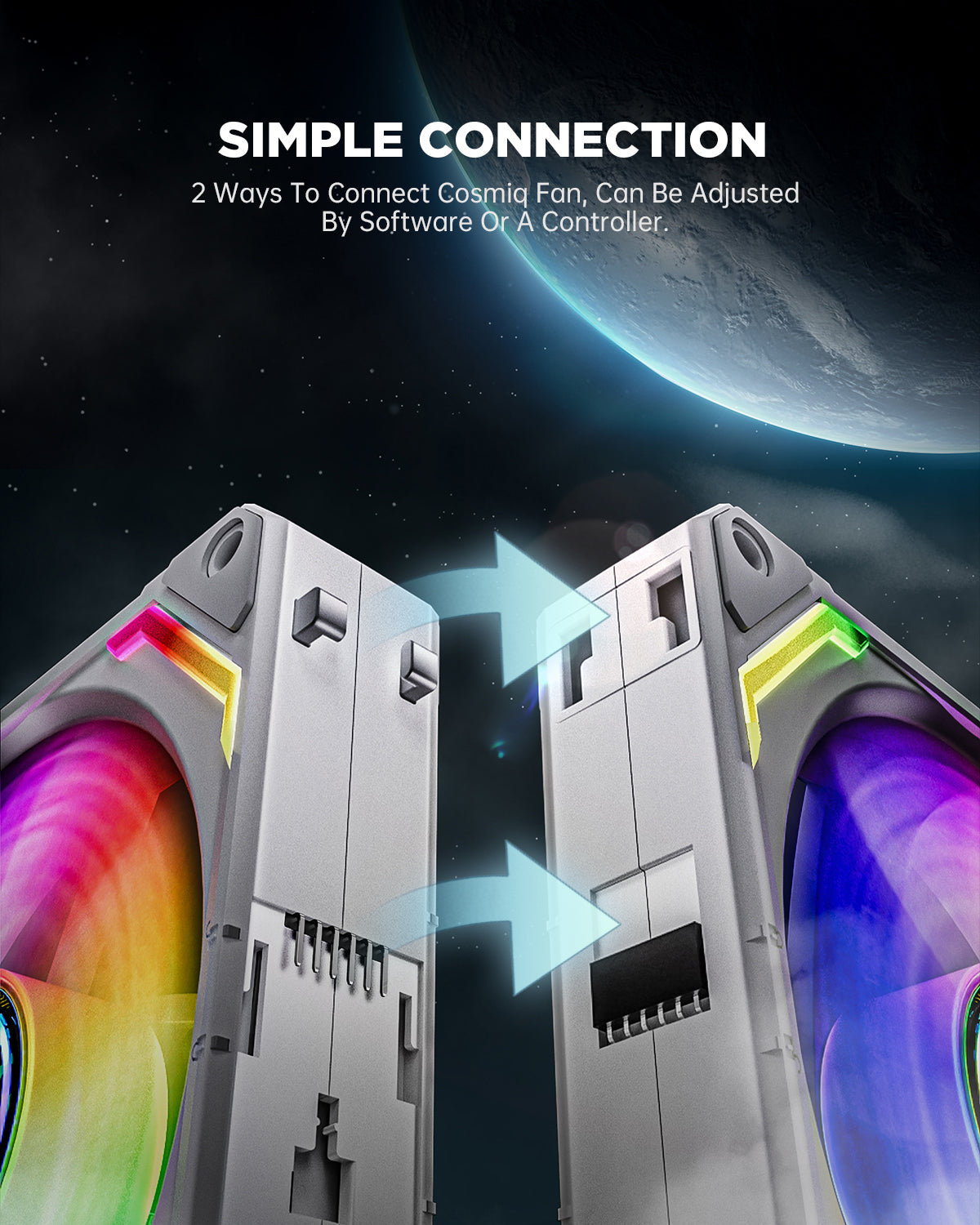 PC Case fan RGB Ventilador 120mm rgb infinite fan Computer Fan 120mm cpu cooler for pc case cooling