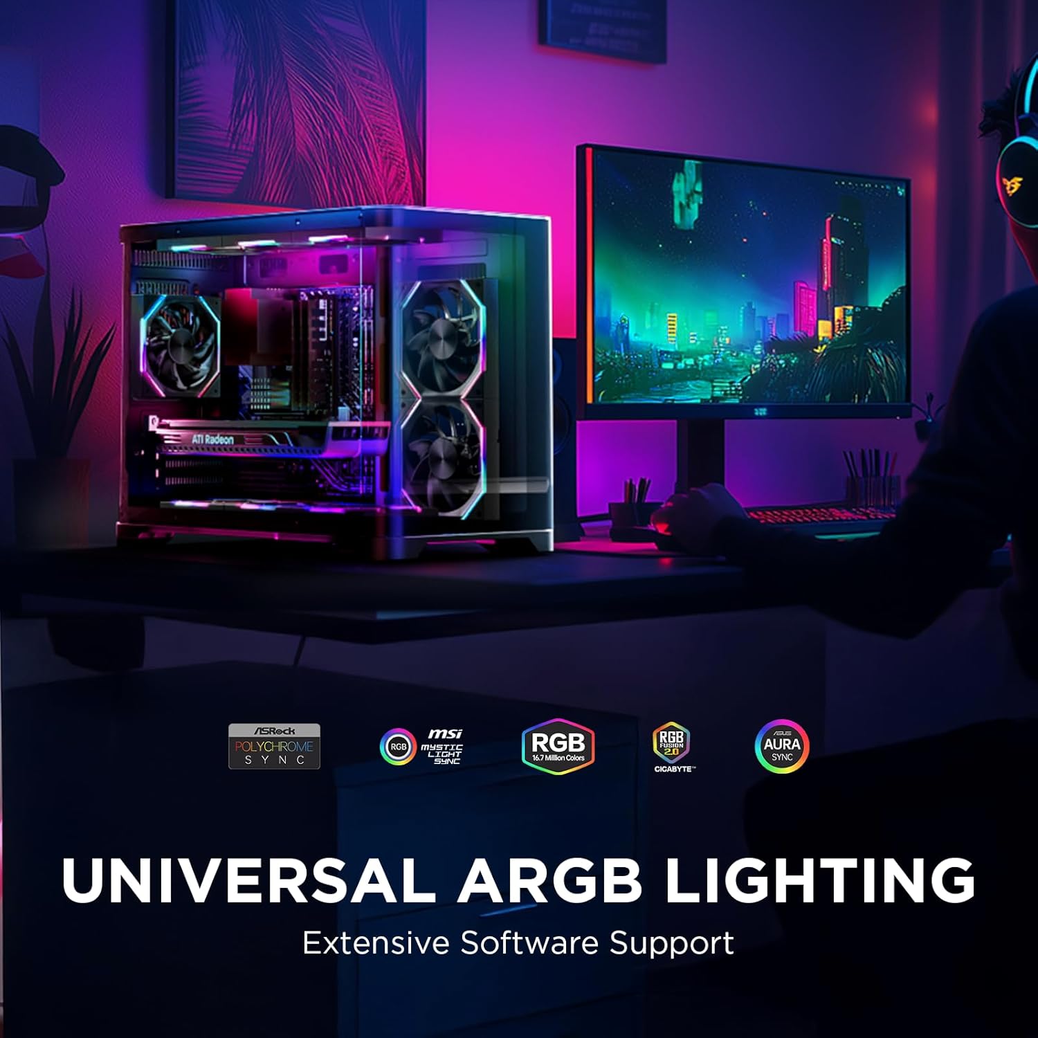 NYOTA 120mm Case Fans (3-Pack)