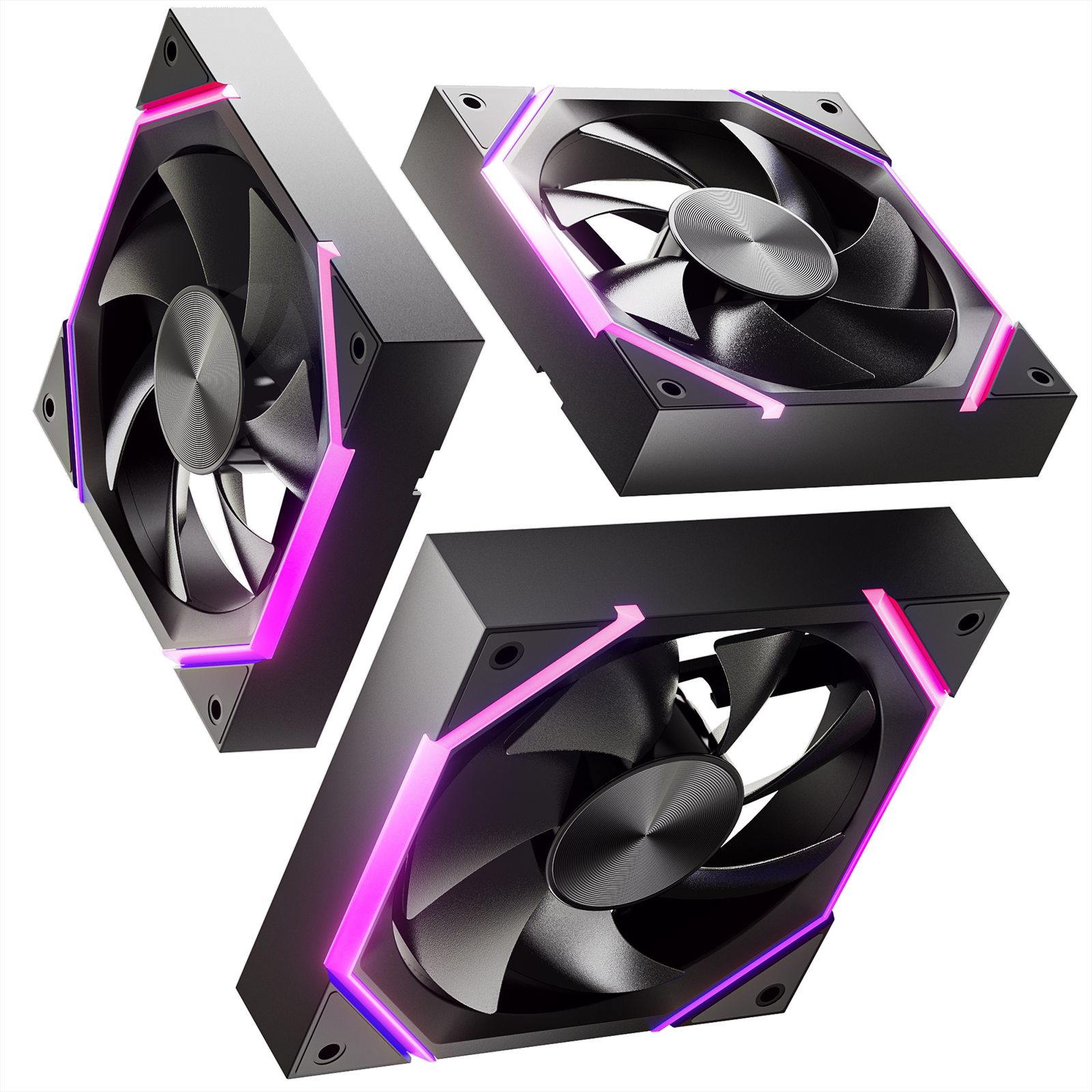 NYOTA 120mm Case Fans (3-Pack)