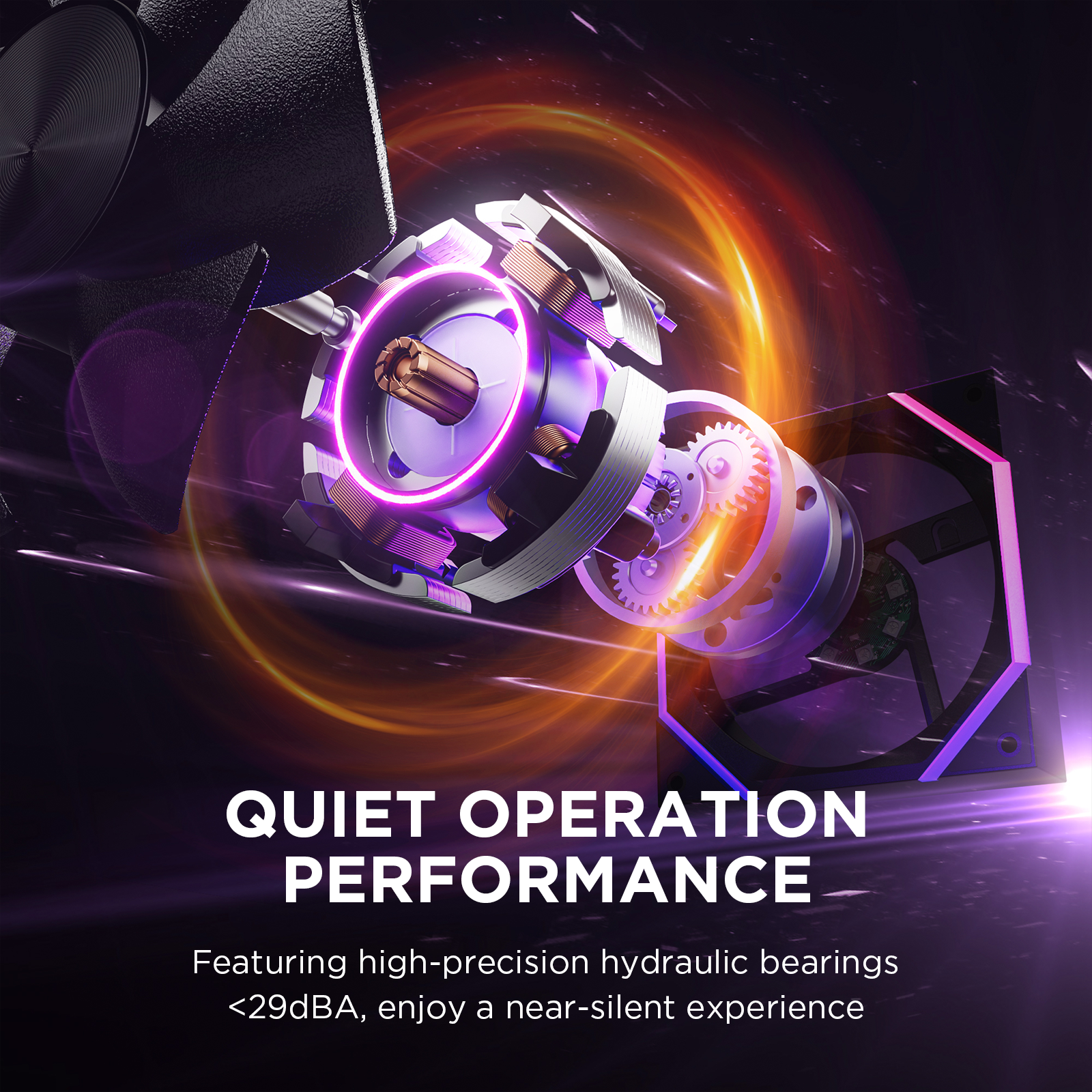 NYOTA 120mm Case Fans (3-Pack)