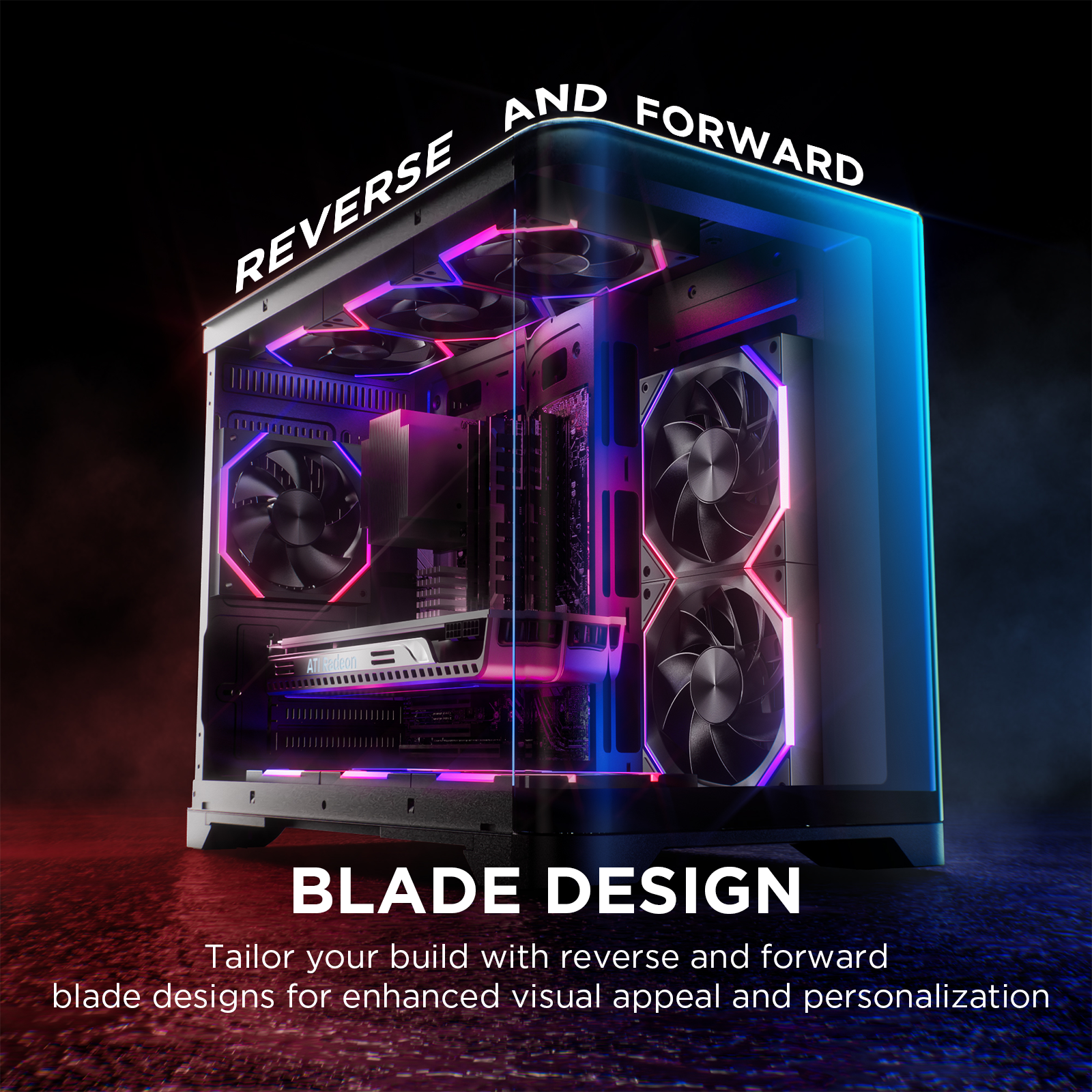 Nyota Mega 140mm PC Case Fan (1Pack)