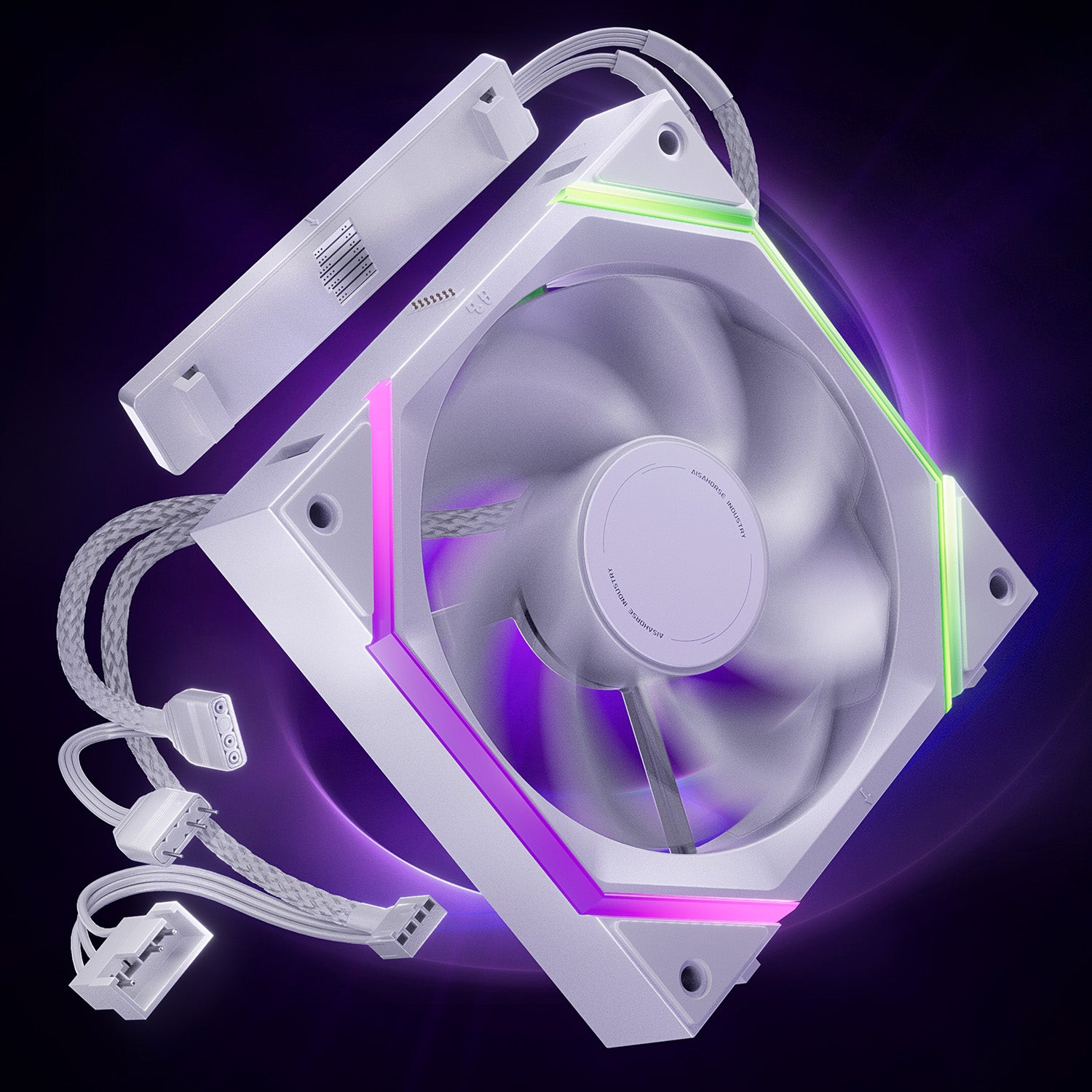 NYOTA PRO 120mm Daisy Chain ARGB Fans (1Pack)