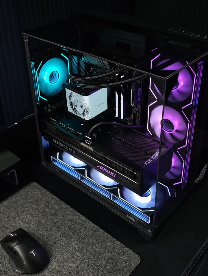 Building a Clean, Organized PC with Dawn Pro Modular Fans & Umbra Hub