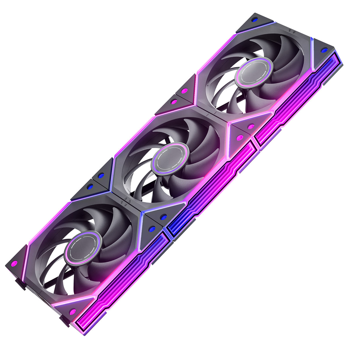 NYOTA Ultra 120mm Daisy Chain PWM Fans (3-Pack)