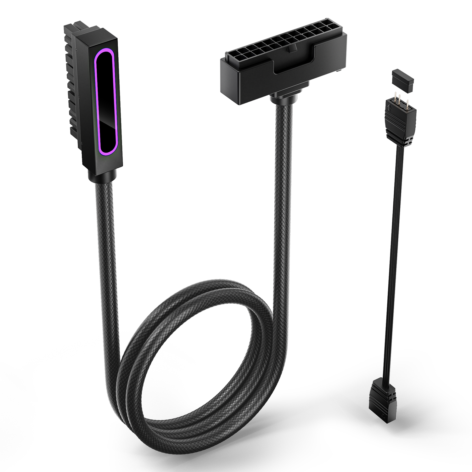 Hydrus ARGB PSU Extension Cable (24PIN 30CM / 8PIN-CPU 30CM / 8PIN-GPU 30CM / 16PIN-A 50CM)