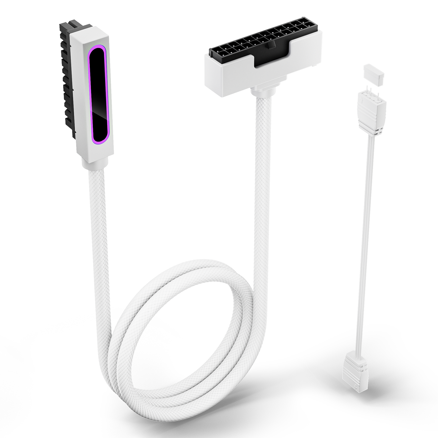 Hydrus ARGB PSU Extension Cable (24PIN 30CM / 8PIN-CPU 30CM / 8PIN-GPU 30CM / 16PIN-A 50CM)