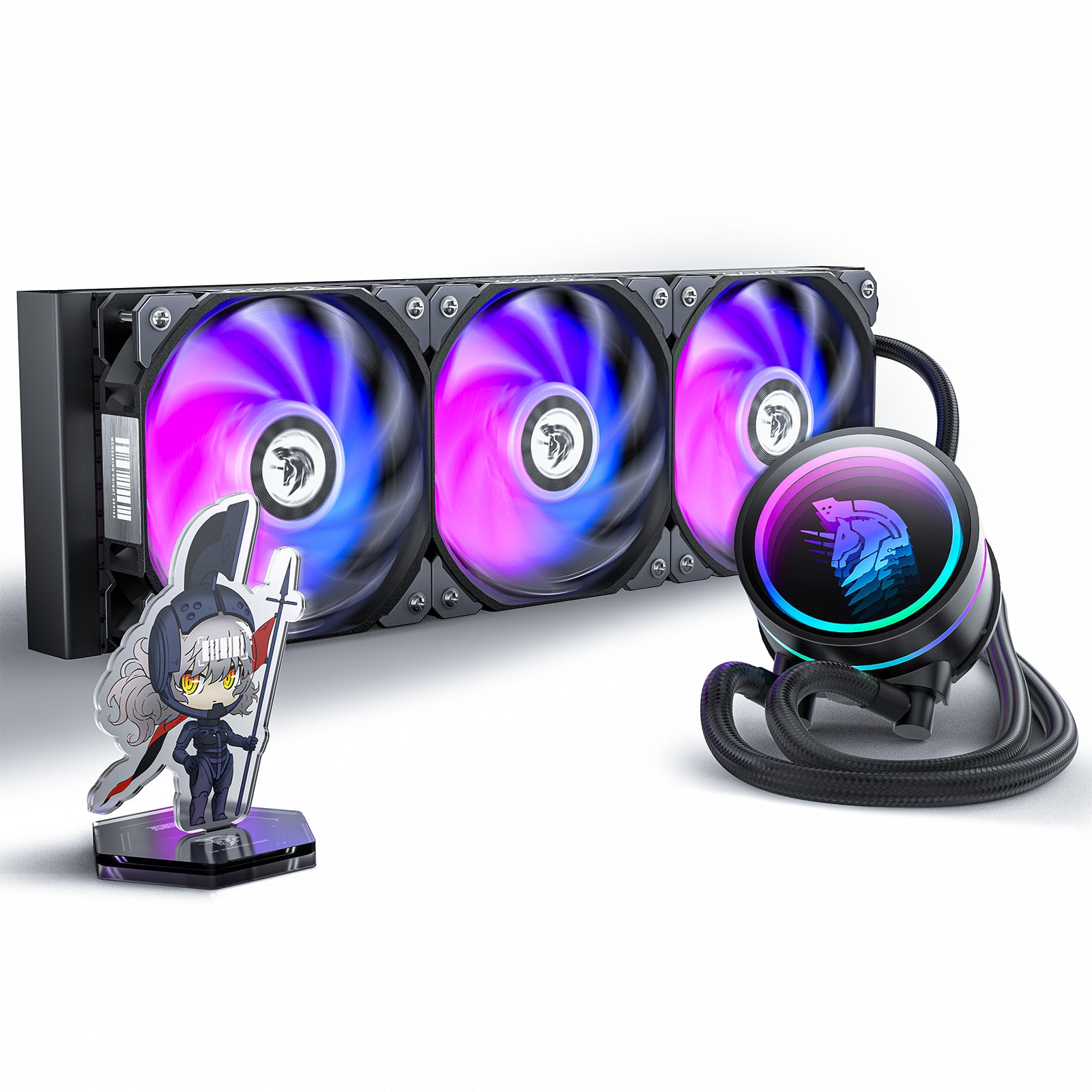 【新品未開封】ASIAHORSE W360 水冷CPUクーラー The Wandering Knight W360 AIO CPU Liquid Cooler