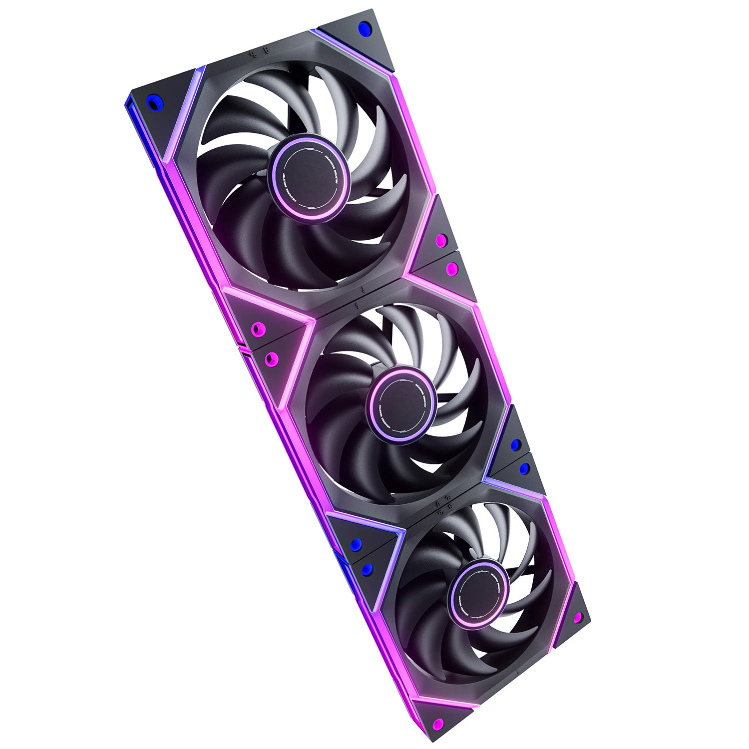 NYOTA Ultra 120mm Daisy Chain PWM Fans (3-Pack)