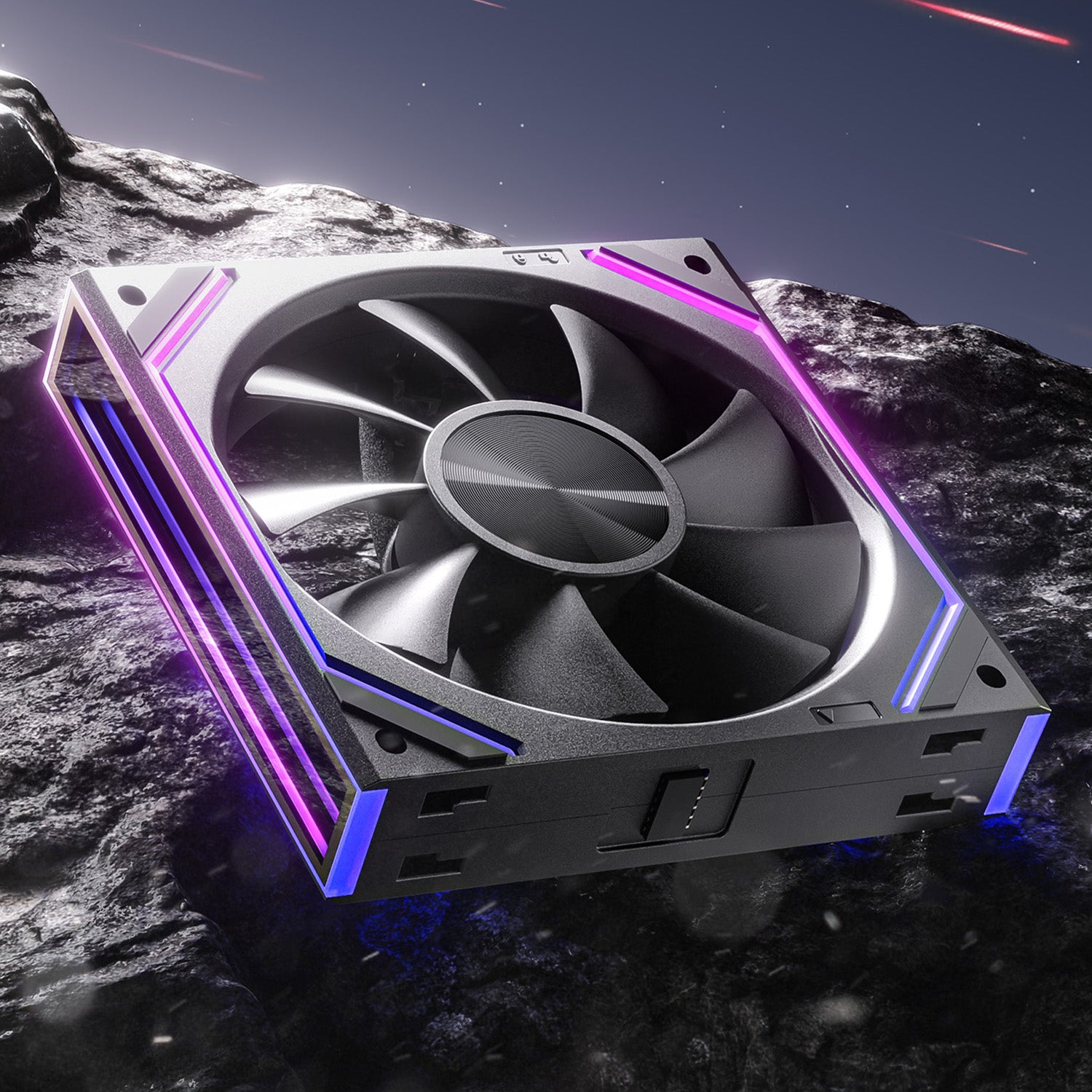 DAWN 120mm Daisy Chain PWM Fans (3-Pack)