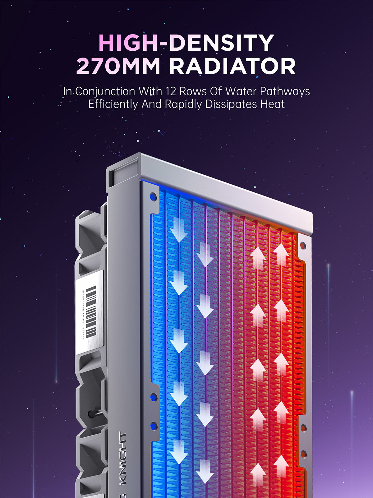 The Wandering Knight W360 AIO CPU Liquid Cooler