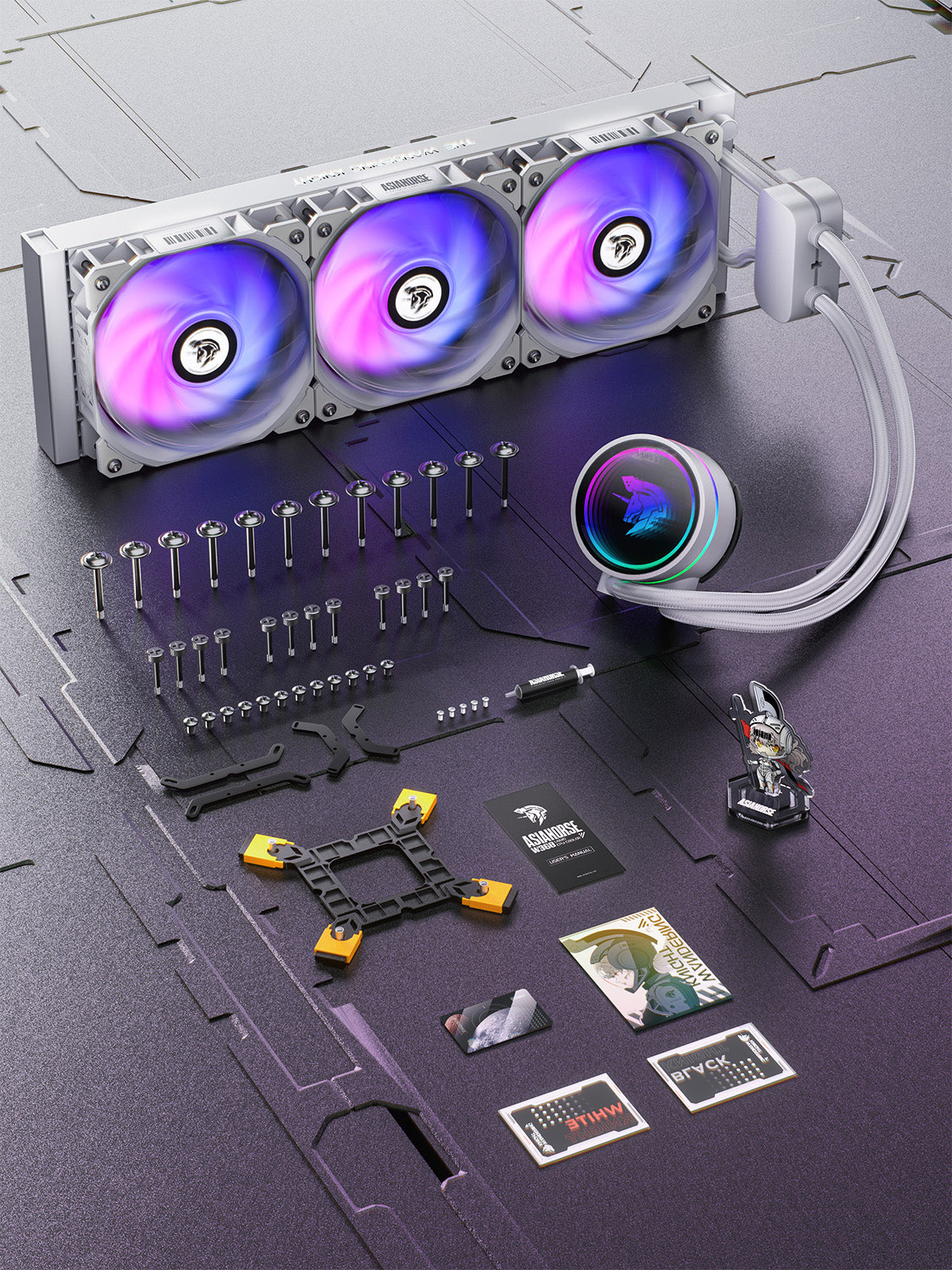 The Wandering Knight W360 AIO CPU Liquid Cooler