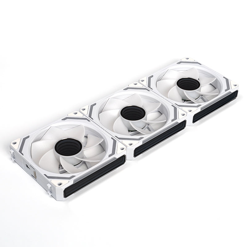 COSMIQ RGB 120mm Daisy Chain PWM Fan (3-Pack)