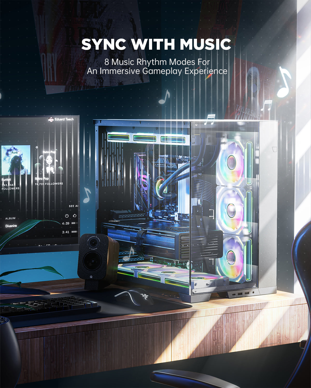 PC Case fan RGB Ventilador 120mm rgb infinite fan Computer Fan 120mm cpu cooler for pc case cooling