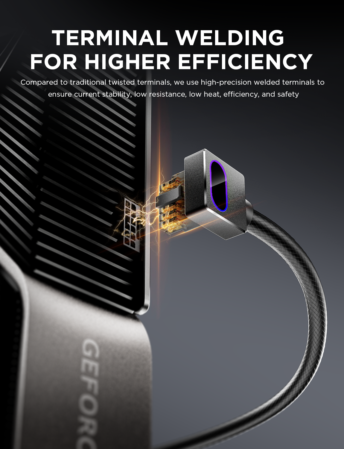 AsiaHorse Hydrus ARGB PSU Extension Cable, Tin‑Plated Pure Copper Low‑Resistance Core, 16PIN 530W Modular Cable, 18AWG 24PIN/8PIN/16PIN for M/B,CUP,GPU; for PC DIY Build