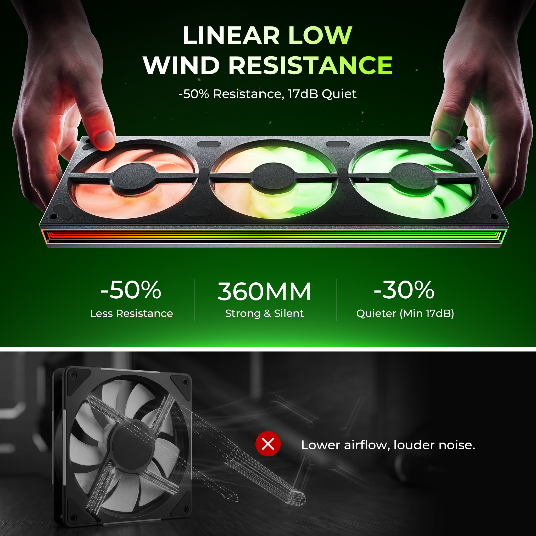MATRIX PRO 360mm ARGB Fan (All-in-One)