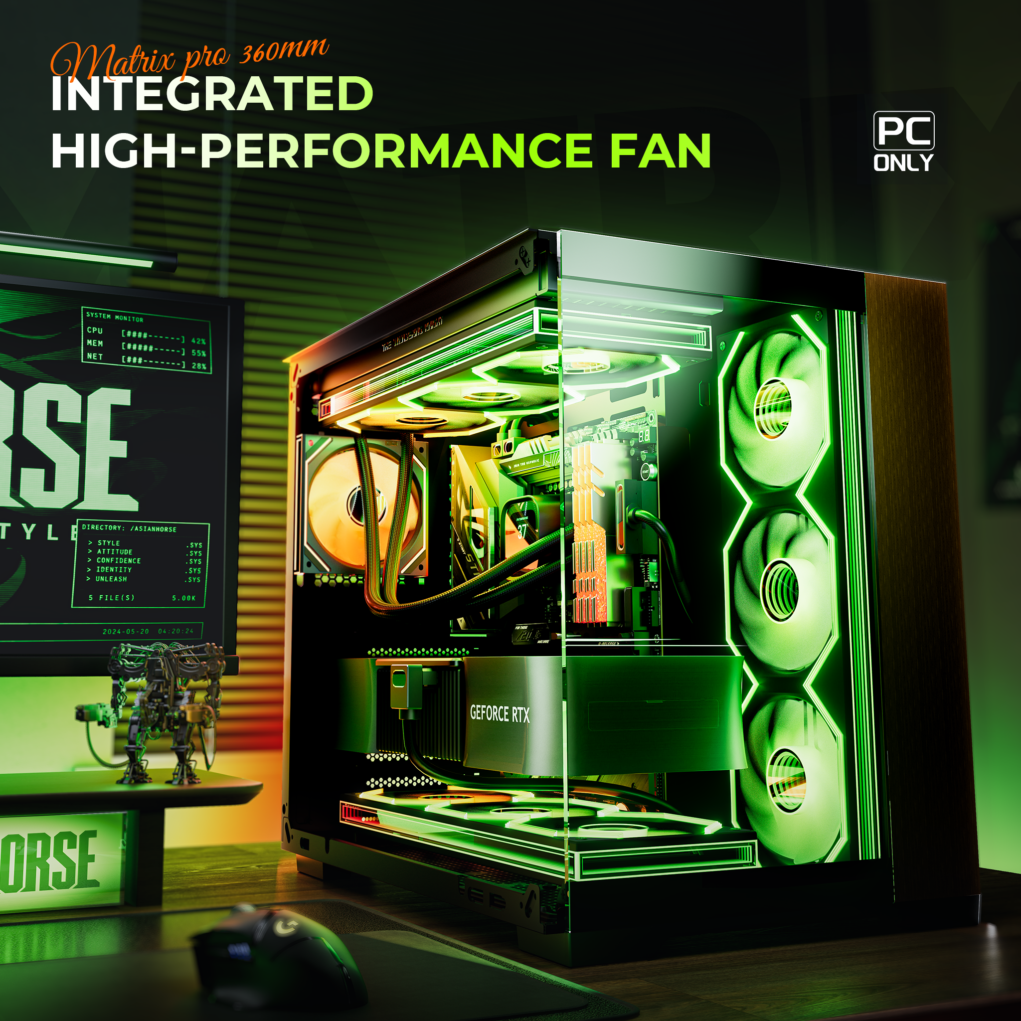 MATRIX PRO 360mm ARGB Fan (All-in-One)