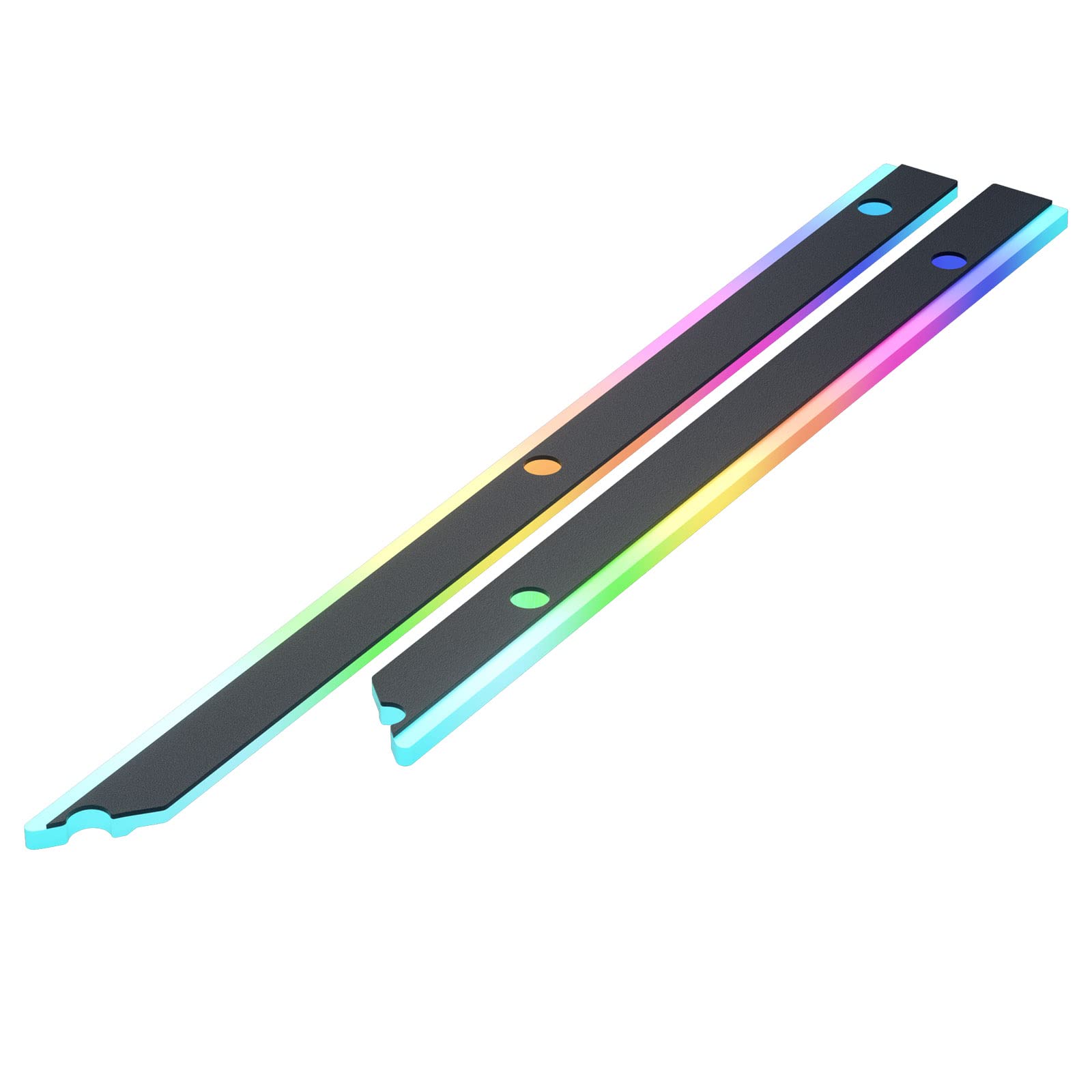 ASIAHORSE ARGB Light Strip for Motherboard, 28 Independent Addressable RGB, 5V 3-pin Motherboard Aura Sync, Lightsaber-X Led PC Parts Kit Compatible with ATX